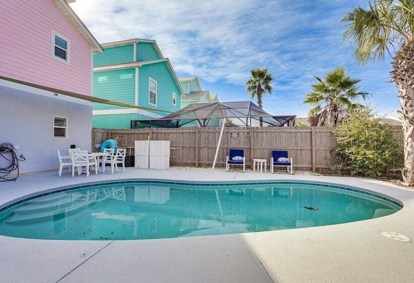 Bright Panama City Beach Retreat W/ Private Pool!