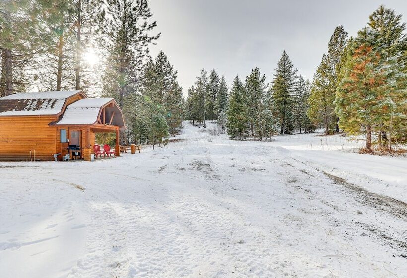 Bunkhouse Cabin In The Woods Of Cascade, Id