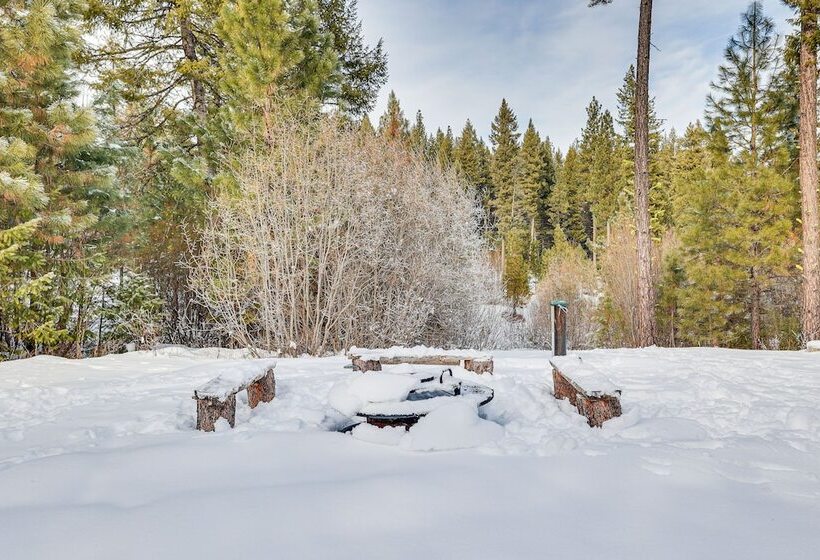 Bunkhouse Cabin In The Woods Of Cascade, Id