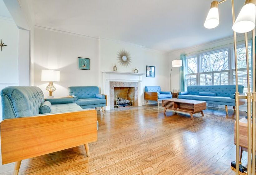 Central Memphis Home: Mcm Decor, Walk To Midtown!