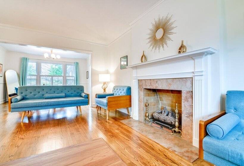 Central Memphis Home: Mcm Decor, Walk To Midtown!