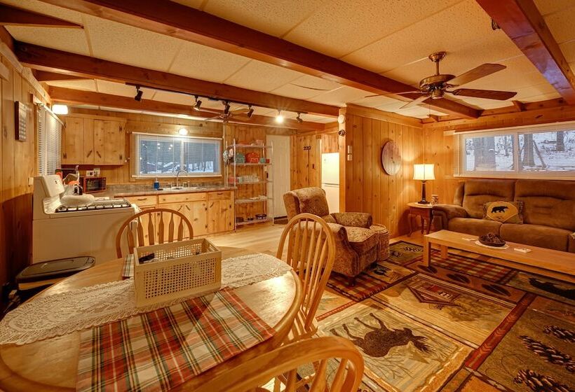 Cozy Cabin In Irons W/ Game Room: Dogs Welcome!