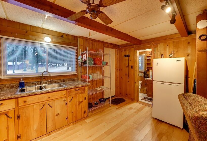 Cozy Cabin In Irons W/ Game Room: Dogs Welcome!