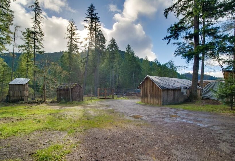 Cozy, Historic Wolf Creek Cabin Near Hiking