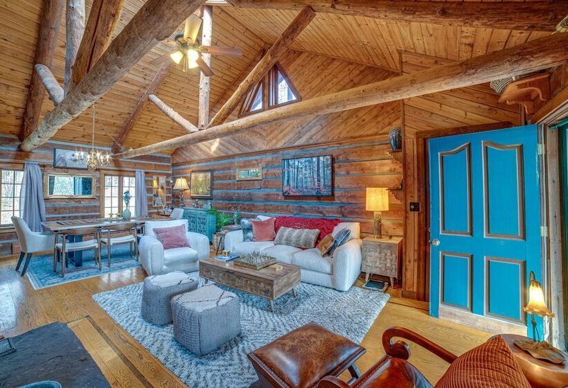 Cozy Otego Cabin W/ Wood Burning Fireplace & Pond!