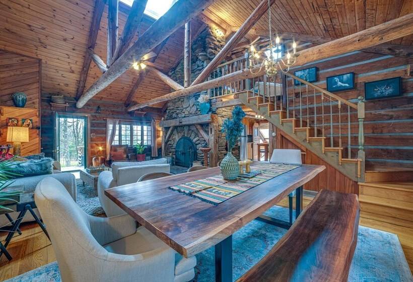 Cozy Otego Cabin W/ Wood Burning Fireplace & Pond!