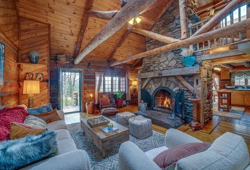 Cozy Otego Cabin W/ Wood Burning Fireplace & Pond!