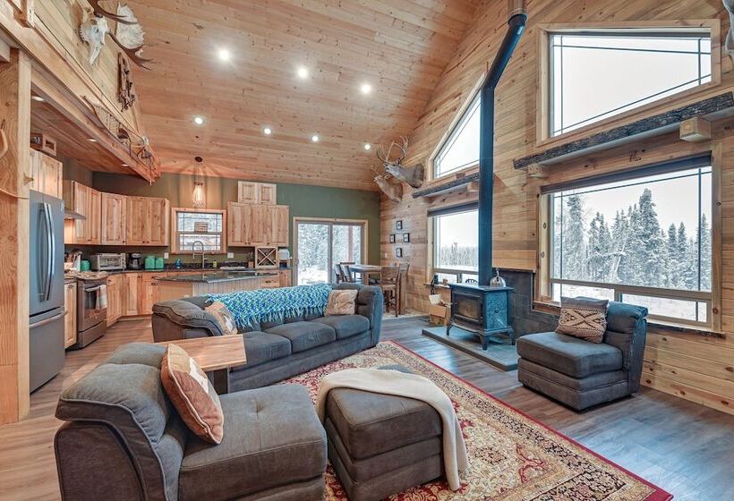Custom Kasilof Cabin On 40 Private Acres