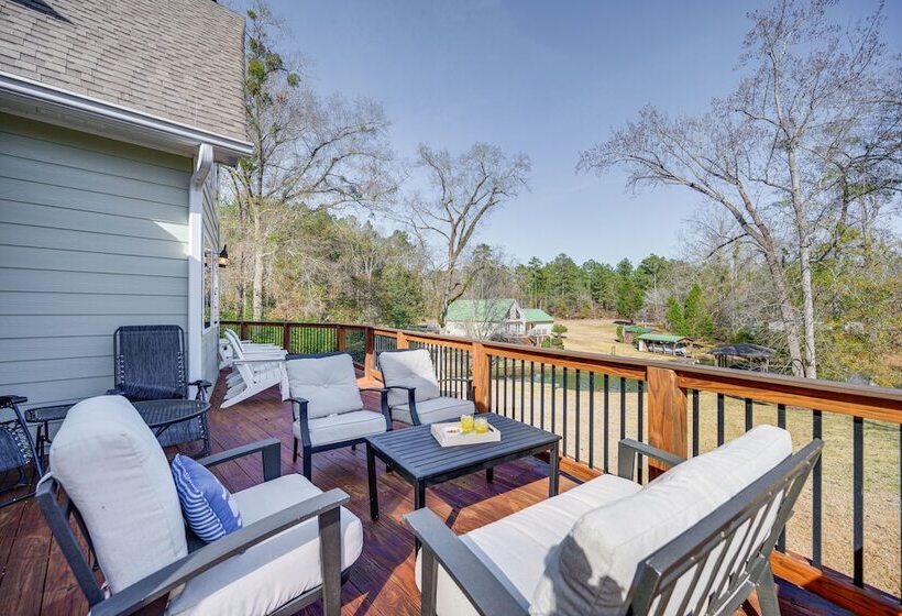 Eatonton Home On Lake Sinclair: Private Boat Dock!