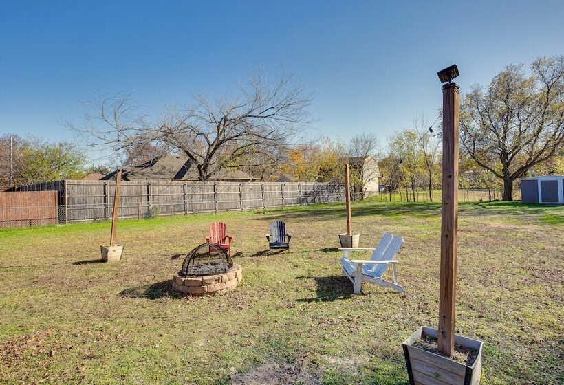 Game Room & Fire Pit: Family Friendly Aubrey Home