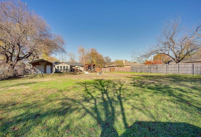 Game Room & Fire Pit: Family Friendly Aubrey Home