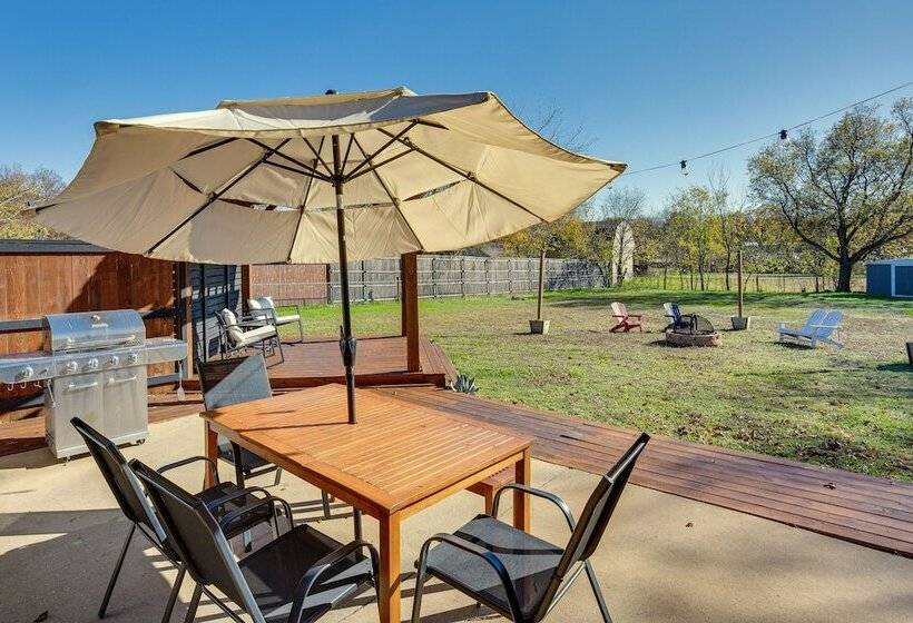 Game Room & Fire Pit: Family Friendly Aubrey Home