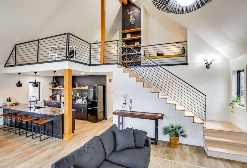 Tree House A Frame Cabin At Powder House Pass