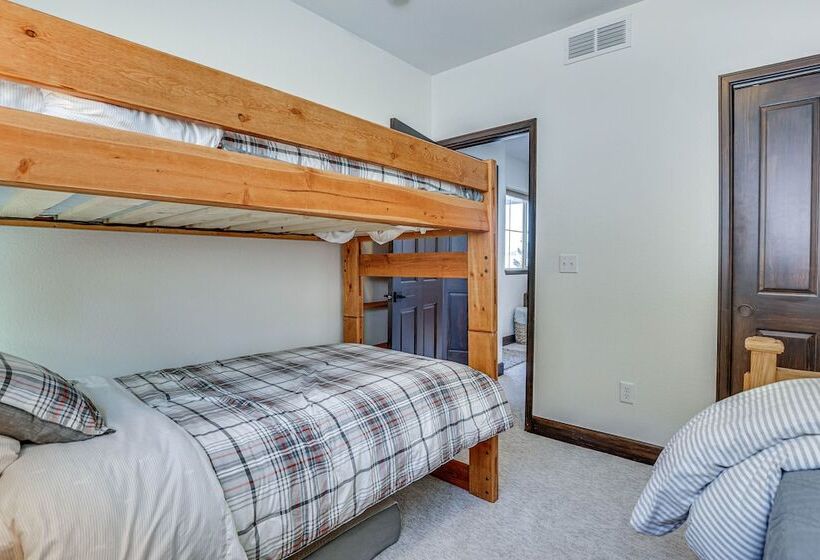 Half Mi To Skiing: Gorgeous Granby Ranch Home!