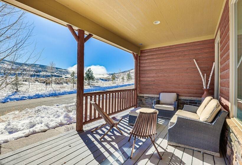 Half Mi To Skiing: Gorgeous Granby Ranch Home!