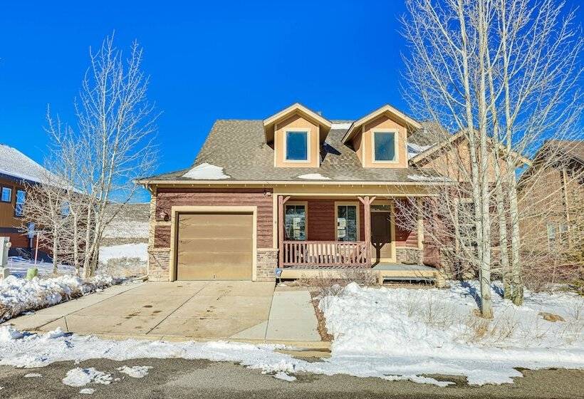 Half Mi To Skiing: Gorgeous Granby Ranch Home!