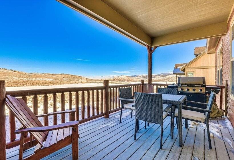 Half Mi To Skiing: Gorgeous Granby Ranch Home!