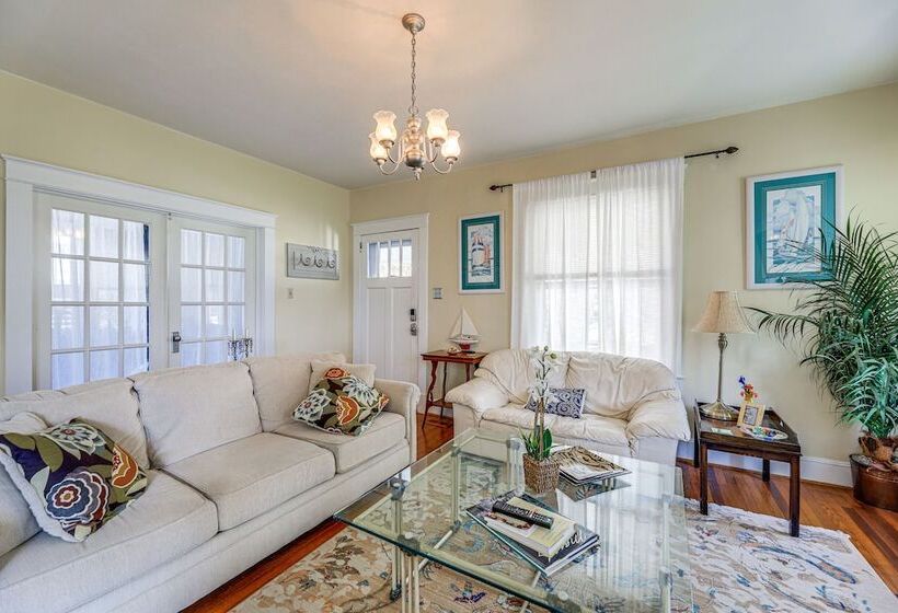 Central Historic Beaufort Home: Walk To Waterfront