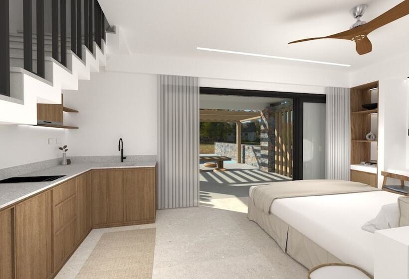 בית מלון כפרי Deos Luxury Suites   Adults Only