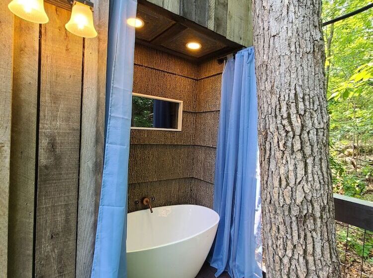 酒店 The Treetop Hideaways At Ruby Falls