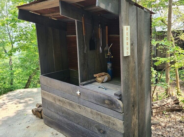 酒店 The Treetop Hideaways At Ruby Falls