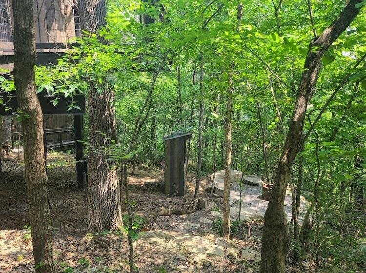 酒店 The Treetop Hideaways At Ruby Falls
