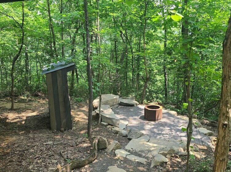 酒店 The Treetop Hideaways At Ruby Falls