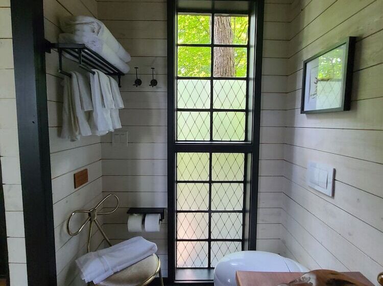 酒店 The Treetop Hideaways At Ruby Falls