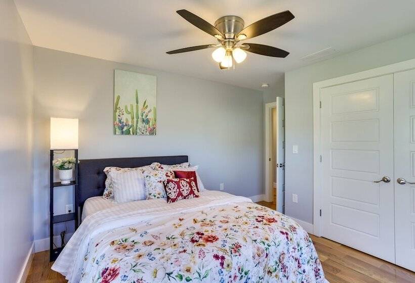 Walk To Boat Ramp: Fenced Home In Jeffersonville!