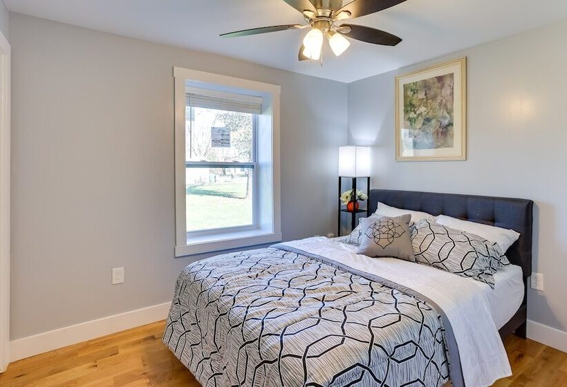 Walk To Boat Ramp: Fenced Home In Jeffersonville!