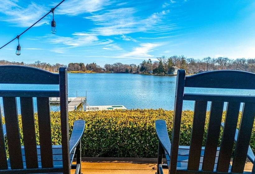 Lakefront Paw Paw Cottage W/ Boats & 2 Docks!