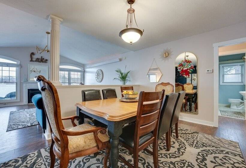 Lakefront Paw Paw Cottage W/ Boats & 2 Docks!