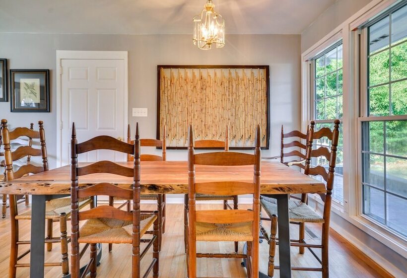 Laptop Friendly Greensboro Home W/ Fireplace!