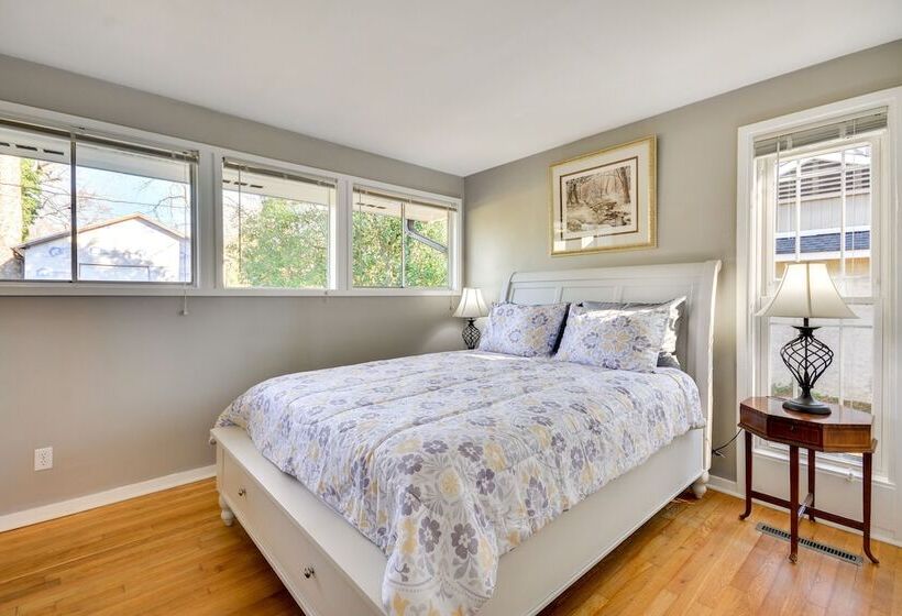 Laptop Friendly Greensboro Home W/ Fireplace!