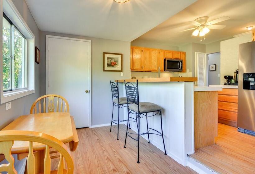 Laptop Friendly Greensboro Home W/ Fireplace!