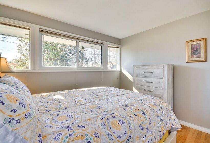 Laptop Friendly Greensboro Home W/ Fireplace!