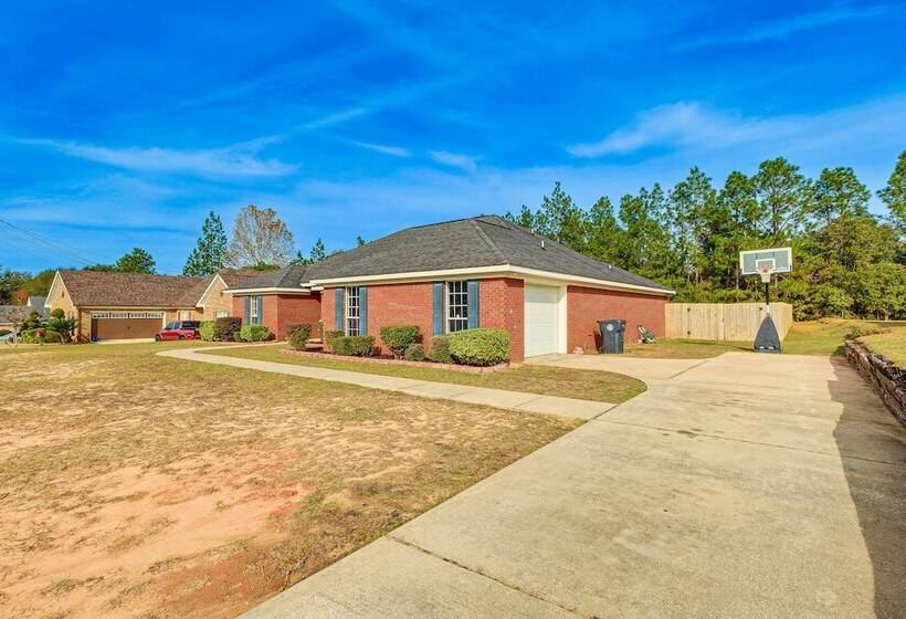 Lovely Prichard Home W/ Yard, Grill & Fireplace!