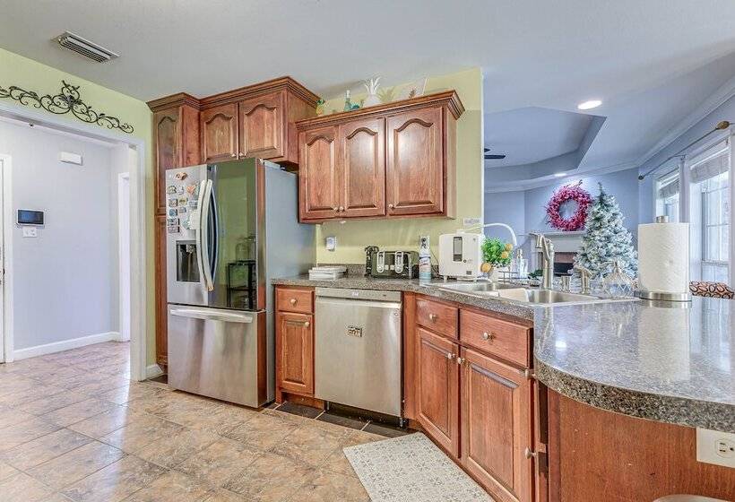 Lovely Prichard Home W/ Yard, Grill & Fireplace!