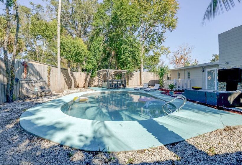 Orange Park Home W/ Private Pool & Grill!