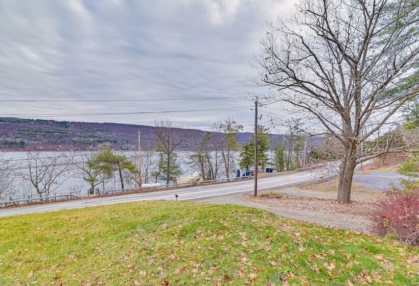 Pet Friendly New York Escape W/ Deck & Lake Views!