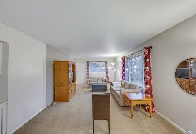 Quiet Ann Arbor Home 2 Mi To Michigan Stadium!