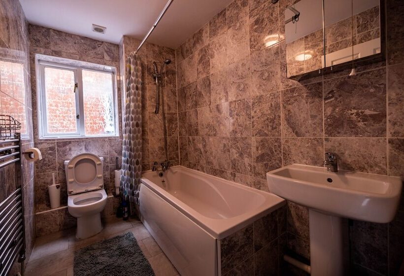 דירת נופש 3kingbr&sofabed Garden Aircon Bbq Parking