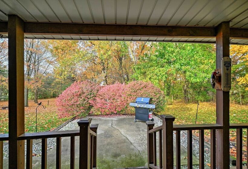 Rustic Middlebury Retreat W/ Yard & Fire Pit!