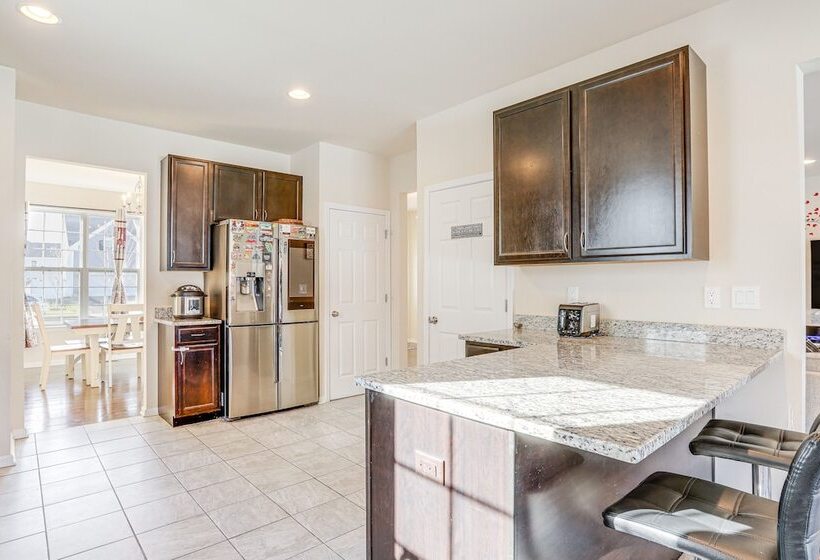 Spacious Ewing Township Home: Home Gym & Deck!