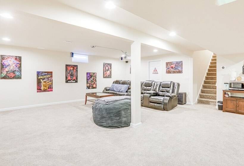 Spacious Ewing Township Home: Home Gym & Deck!