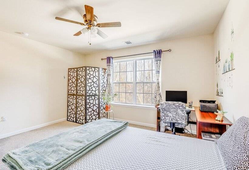 Spacious Ewing Township Home: Home Gym & Deck!