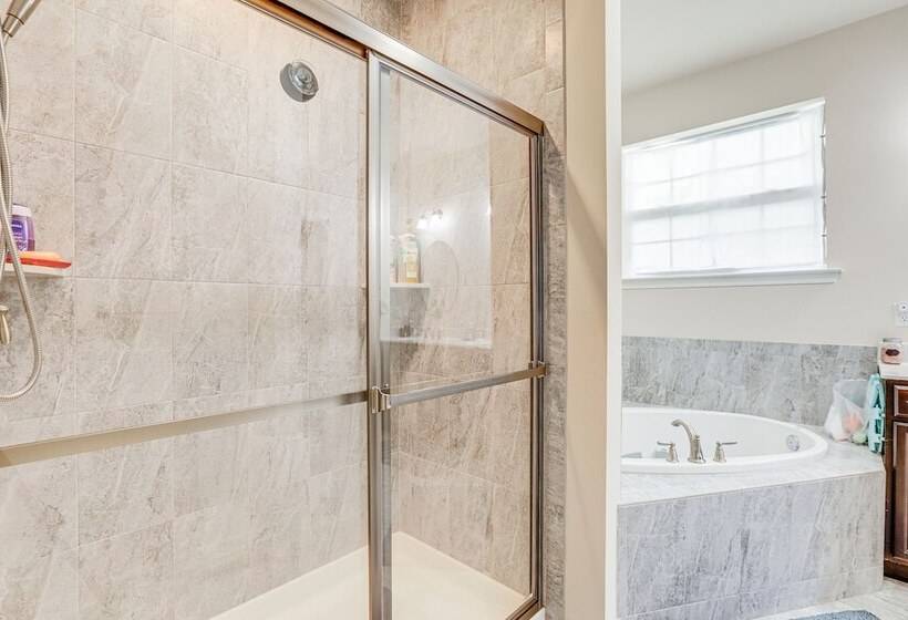 Spacious Ewing Township Home: Home Gym & Deck!