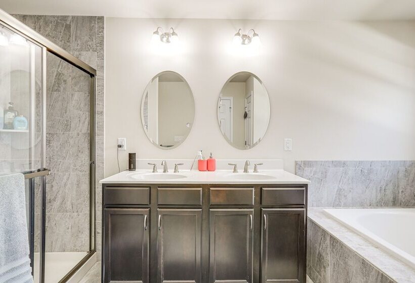 Spacious Ewing Township Home: Home Gym & Deck!