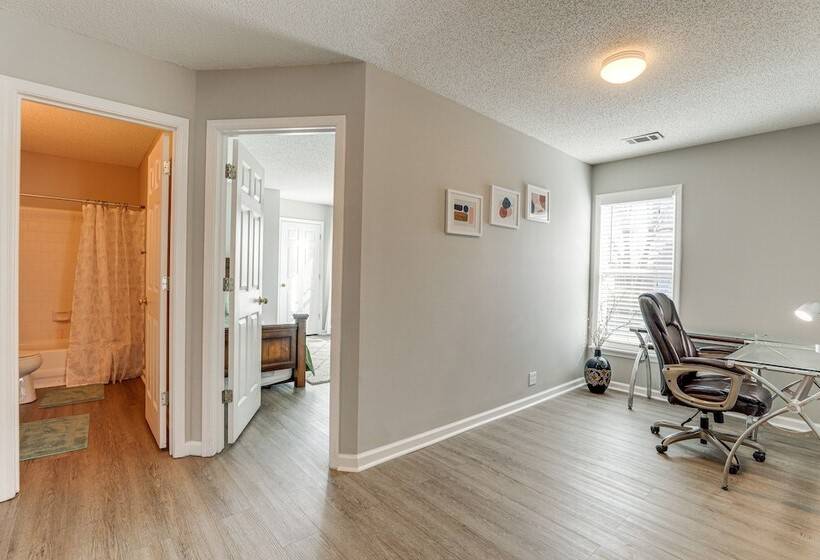 Spacious Lawrenceville Retreat W/ Fireplace + Deck