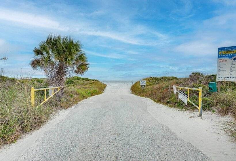 St Augustine Home W/ Deck < Half Mi To Beach!
